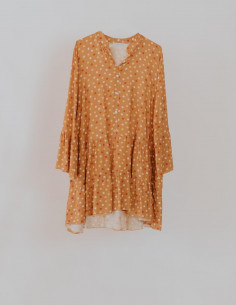 Vestido corto estampado
