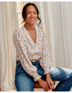Blusa Flores Samara