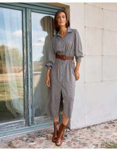 Vestido Geométrico Polina