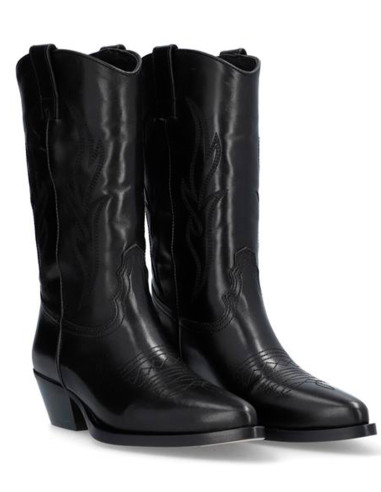 BOTA TEJANA ALPE 2084 WESTERN NEGRO