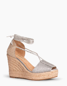 SANDALIA CORINA CUÑA TIRAS...