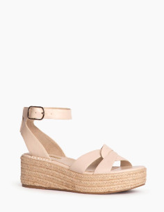 CUÑA CORINA CRUZADA HEBILLA...