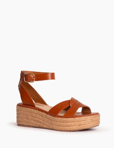 CUÑA CORINA CRUZADA HEBILLA...