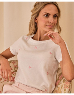 Camiseta Flores Dara