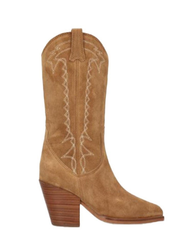 Bota western camel bordada ALPE 5018 11