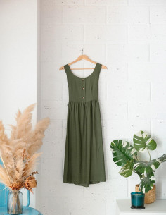 Vestido midi tirantes...