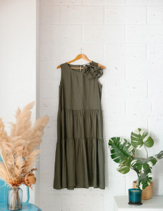 Vestido largo MARTINA &...