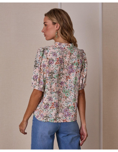 Blusa Flores Pili