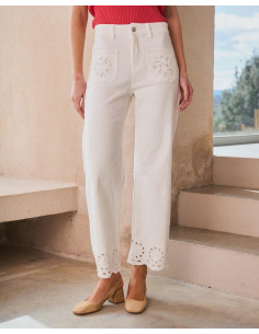 Vaquero Bordado Vesta