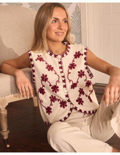 Chaleco Estampado Zelinda