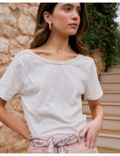 Camiseta Trenzado Aubrienne