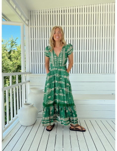 Vestido largo estampado Jaase