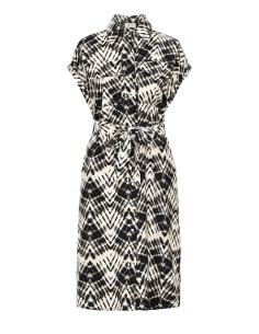 Vestido de manga corta con...