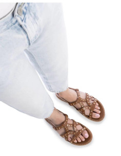 Sandalia plana Carmela