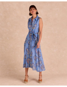 Vestido Camisero Largo Zaira