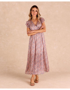 Vestido Largo Cruzado Gana