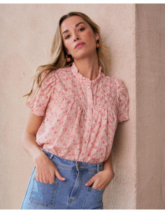 Blusa Flores Garine