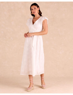 Vestido Largo Bordados Kyra