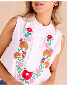 Blusa Bordado Berinice