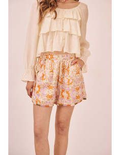 Camisa volantes botones NÜD