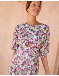 Vestido Flores Joline