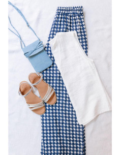 Pantalón pata de gallo...