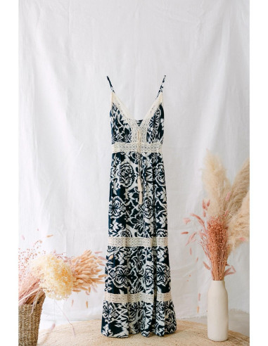 Vestido tirantes estampado MARTINA &...