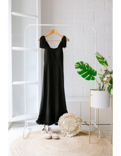 Vestido largo lazos MARTINA...