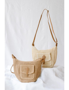 Góndola rafia tostado...