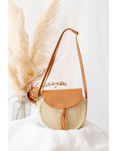 Bandolera rafia lurex...