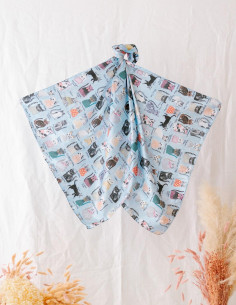 Fular raso gatos MARTINA &...