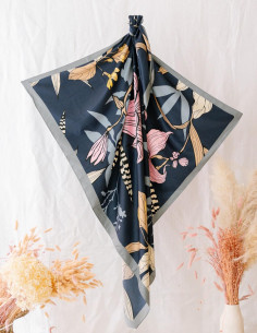 Fular raso hojas MARTINA &...