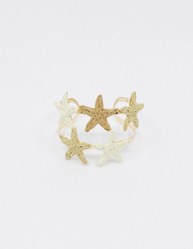 Brazalete estrellas rafia MARTINA & PIPA