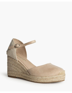 Alpargata cuña alta Corina