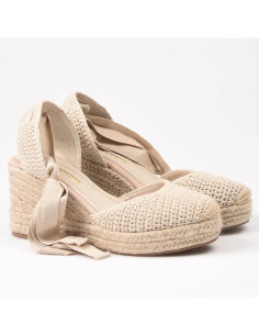 Alpargata cuña alata Corina