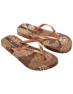 Flip flop leopardo beige...