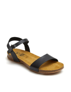 Sandalia piel negro HEE SHOES