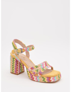 Tacón alto multicolor Azarey