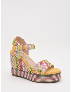 Cuña alta multicolor Azarey