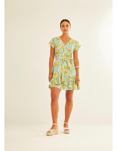 Vestido corto lima Xantik
