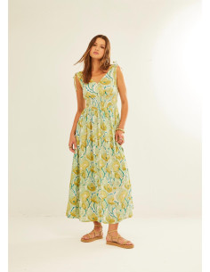 Vestido largo lima Xantik