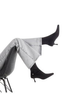 Botín calcetín negro XTI