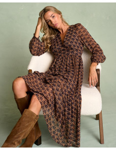 Vestido Estampado Mónaco