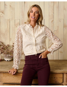 Camisa Bordada Lille