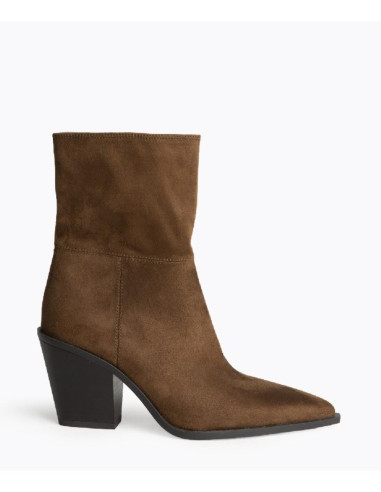 Bota tejana caña media camel CORINA