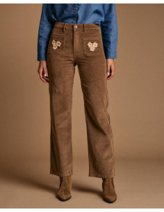 Pantalon Pana Flores Andrea