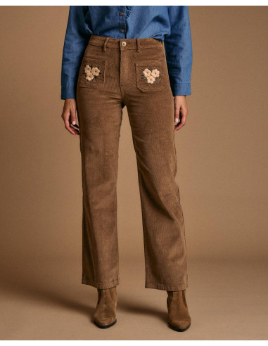 Pantalon Pana Flores Andrea