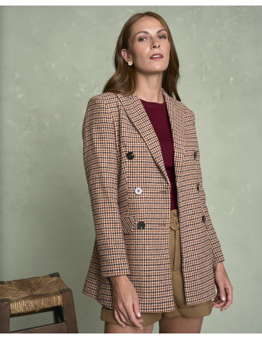 Blazer Cuadros Hatty
