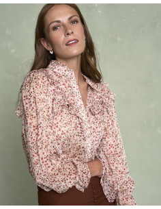 Camisa Flores Minna